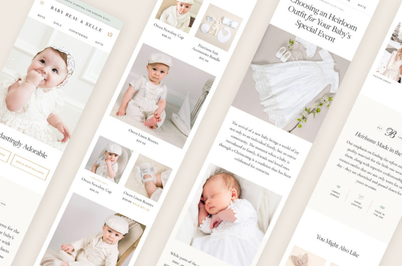 email marketing strategy case study for a infant clothing shop