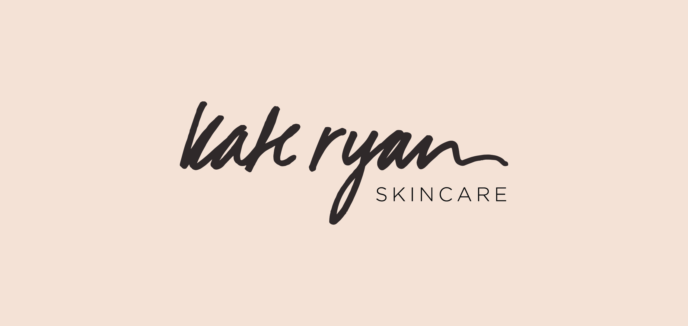Kate Ryan Skincare - logo design.
