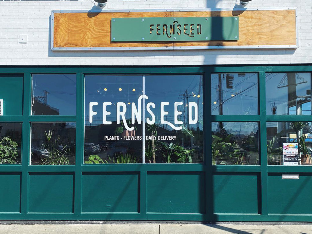 The Fernseed storefront