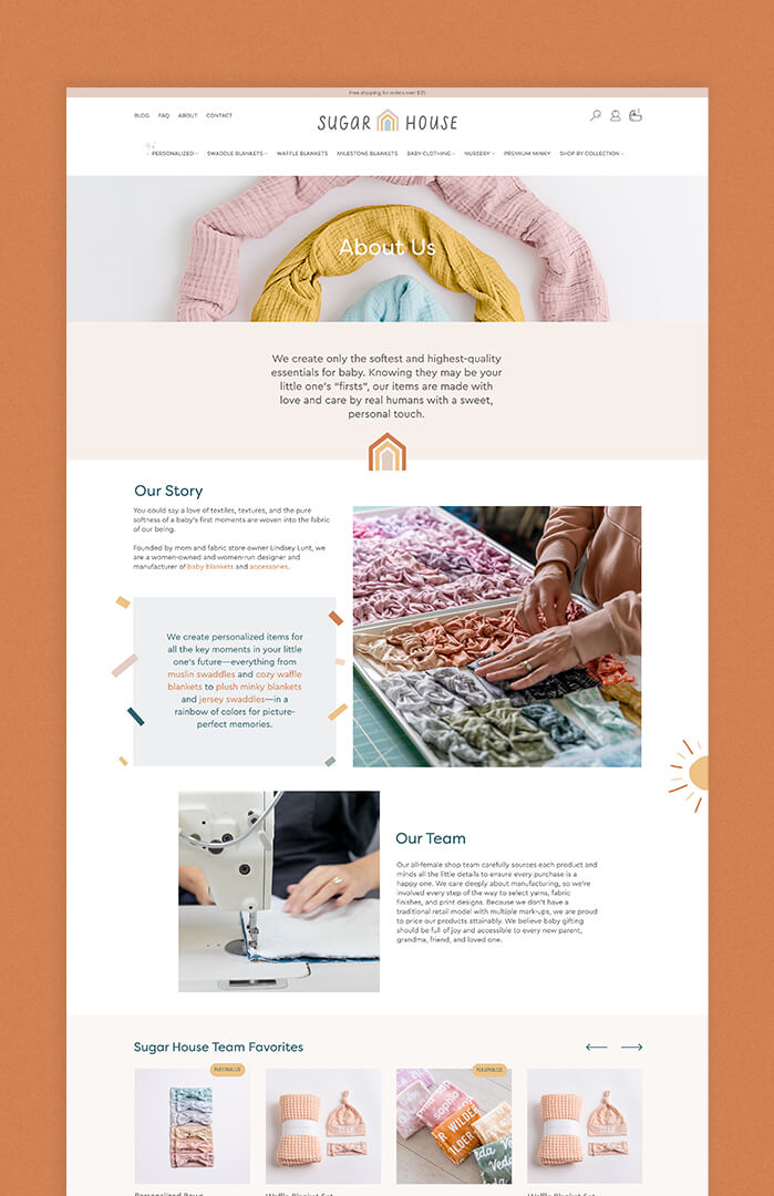SEO example from the Aeolidia portfolio