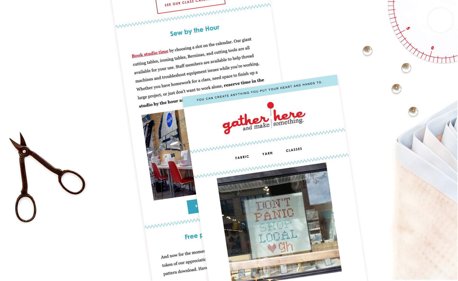 email marketing strategy case study for a craft shop