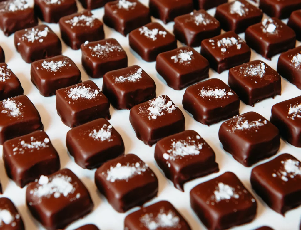 Chocolate Season salted caramels - Aeolidia 2023 holiday gift guide