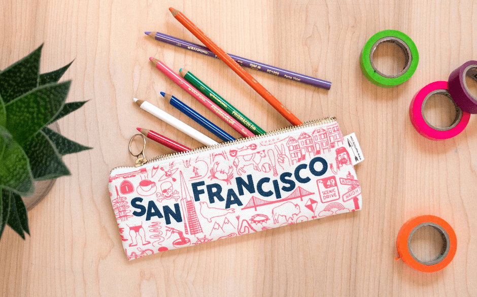 Maptote pencil case