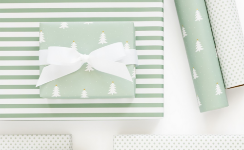 Sugar Paper gift wrap