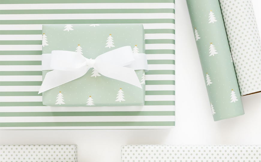 Sugar Paper gift wrap