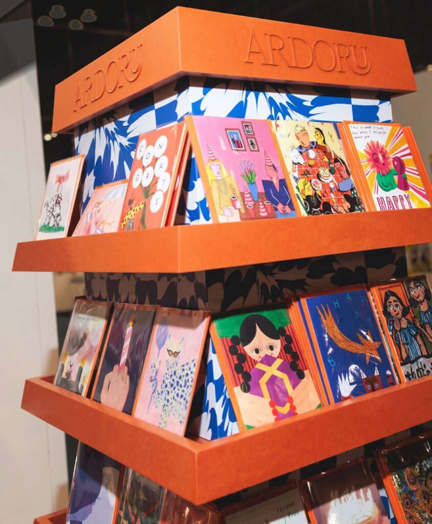 We saw ArdorU's great cards in person at NY NOW.