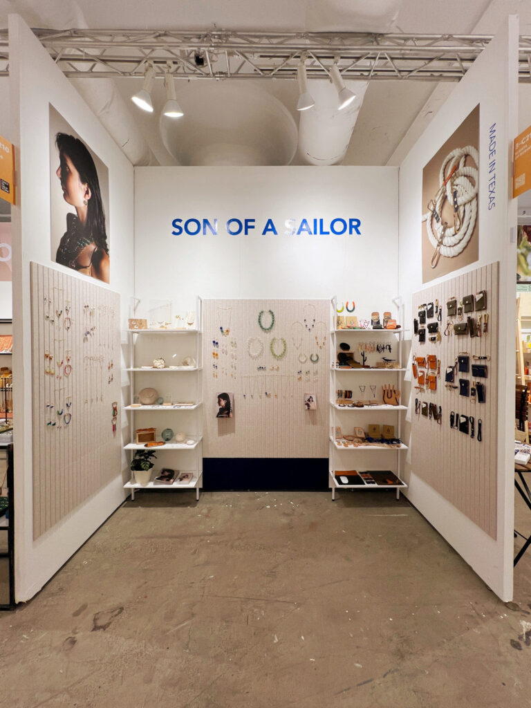 The Son of a Sailor booth at Shoppe Object in 2026